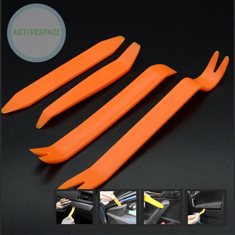 Bộ 4 dụng cụ tháo gỡ viền bảng điều khiển cho xe hơi
