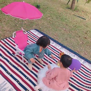 ( Hàng oder ) Ghế đi biển cho bé kèm dù ❤️