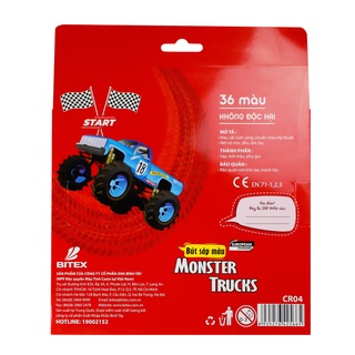 Sáp màu Smartkids CR04 (36 màu/hộp)