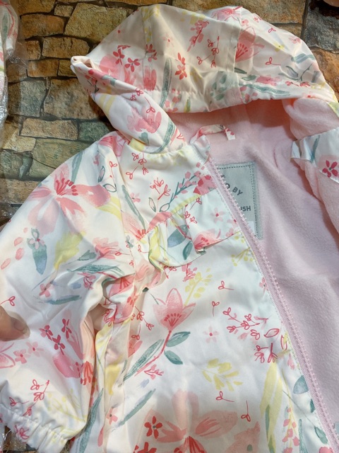 Áo Khoác hoa phối George