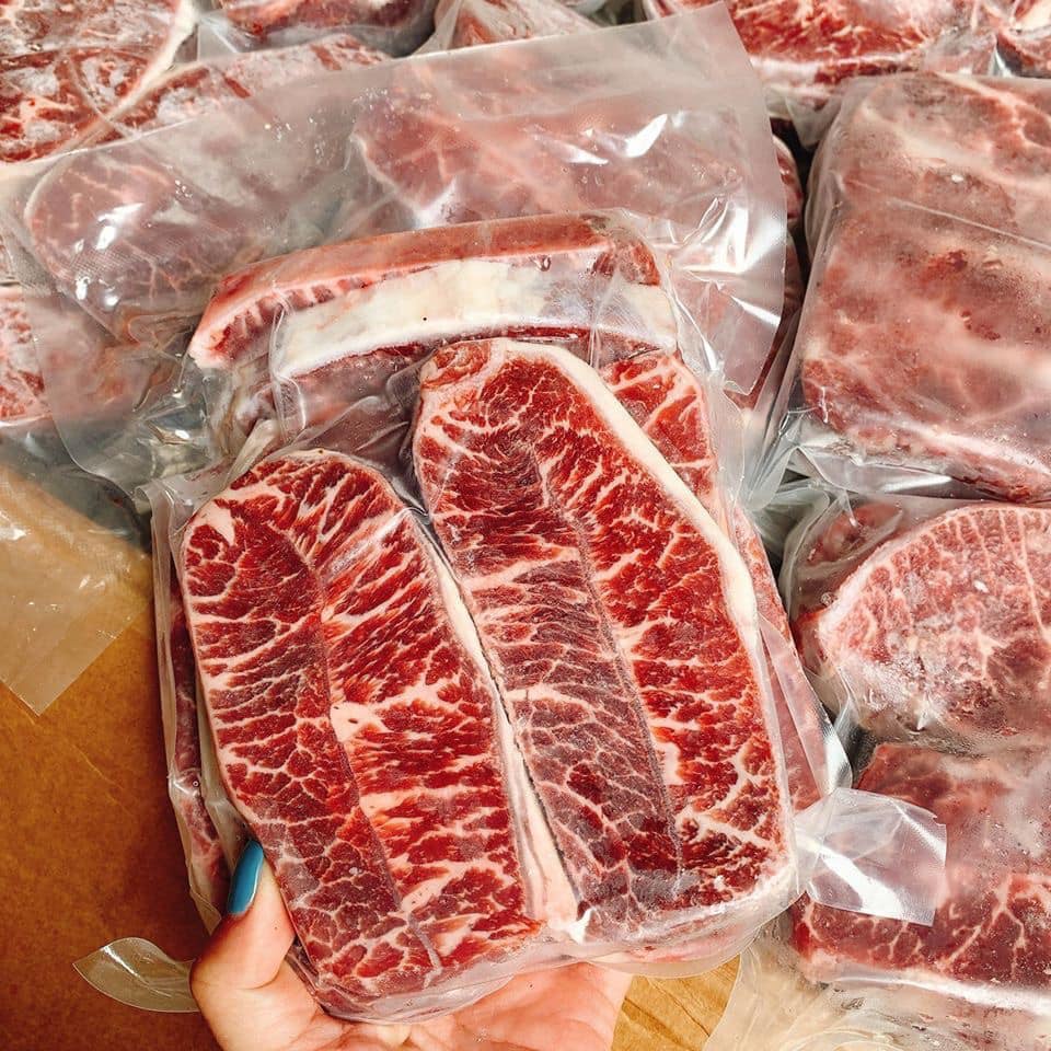 Lõi Thăn Vai Bò ÚC Nhập Khẩu, Nguyên Liệu Bò Bit Tết Nướng BBQ Mềm Ngon Đặc Biệt Vidafood