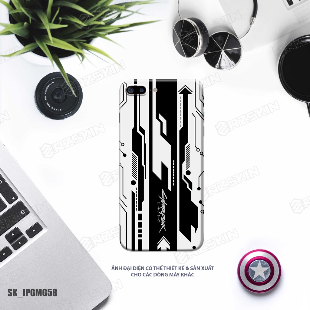 Miếng Dán Skin IPhone Hình Độc Lạ Chất Liệu 3M |SK_IPGMG58| Hình Sắc Nét, Cán Phủ 3M Chống Xước, Chống Va Đập Máy