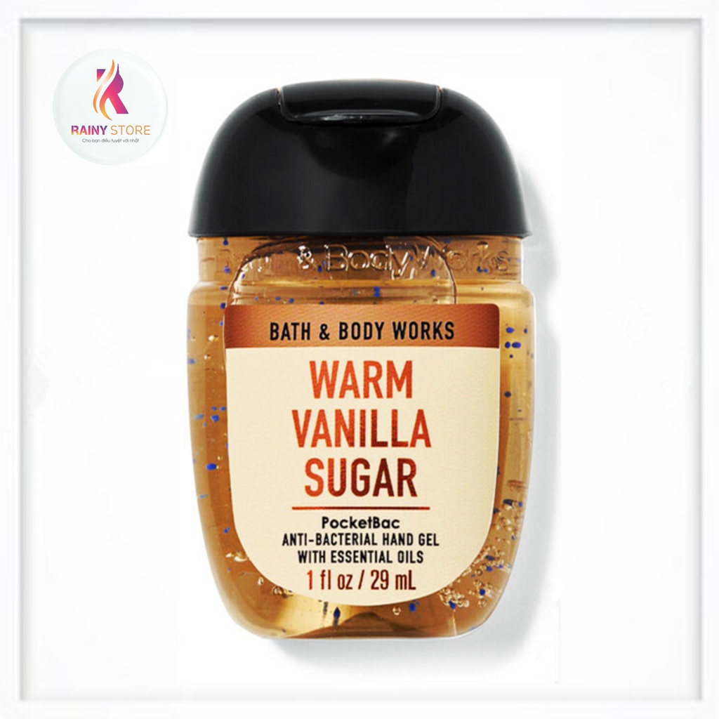 Gel rửa tay khô Bath &amp; Body Works Warm Vanilla Sugar 29ml