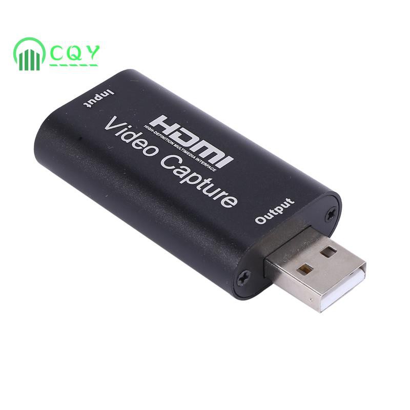 Audio Video Capture Cards HDMI to USB 2.0 1080P 4K Record Via DSLR