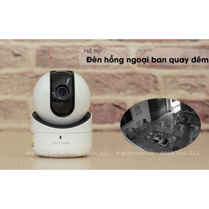 [Mua lẻ được giá sỉ] Camera Wifi xoay 360 độ Hikvision DS-2CV2Q21FD-IW Full HD 1080P - Hàng chính hãng bán số 1 thế giới | BigBuy360 - bigbuy360.vn