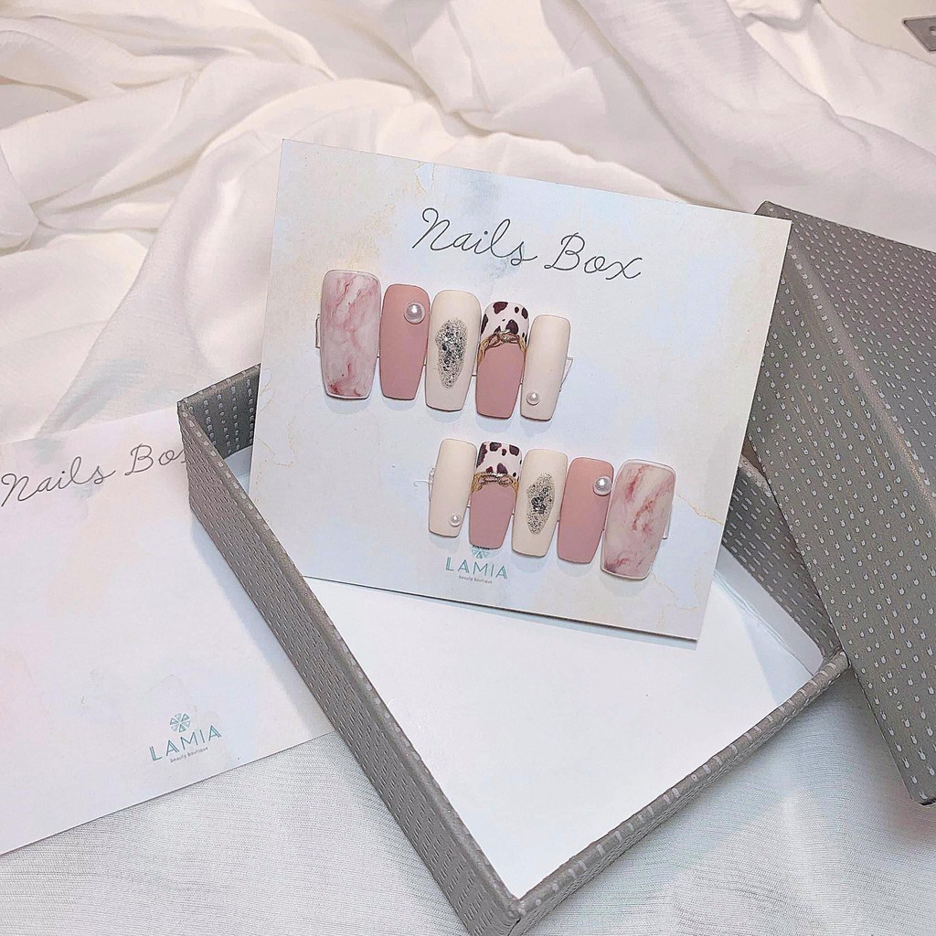 Thiết kế, in nail box, tag dán nail theo yêu cầu
