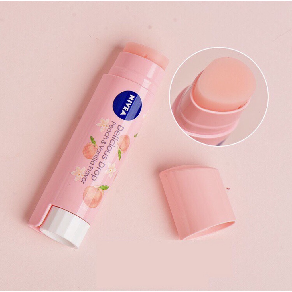 Son dưỡng Nivea Flavor Lip Delicious Drop nội địa Nhật