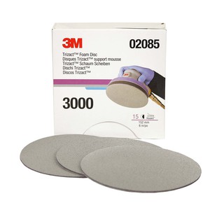 HỘP NHÁM ĐĨA SIÊU MỊN 3M TRIZACT HOOKIT FOAM DISC P3000 6IN 15 TỜ