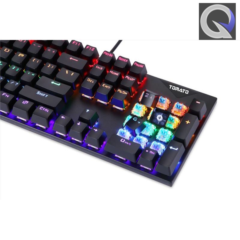 BÀN PHÍM CƠ TOMATO S220 PRO GAMING RGB NEW