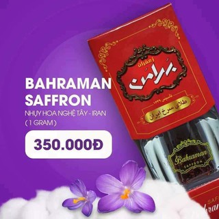 Nhuỵ Hoa Nghệ Tây - Saffron Bahraman (Tặng 1 bình thủy tinh cao cấp 500ml)