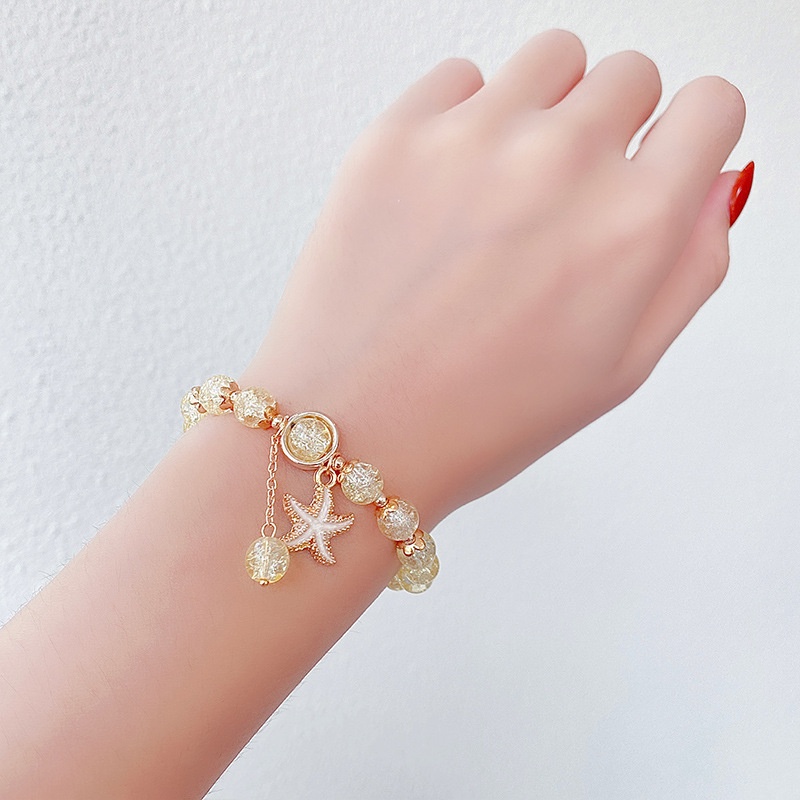 Vòng Tay Chuỗi Hạt Kiểu Hoạt Hình Xinh Xắn Đáng Yêu Cho Bé Gái