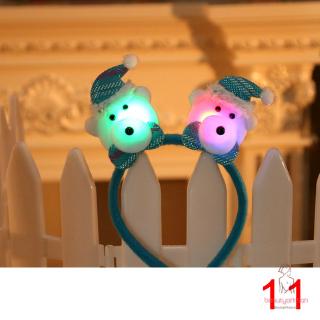 Christmas light single and double headband