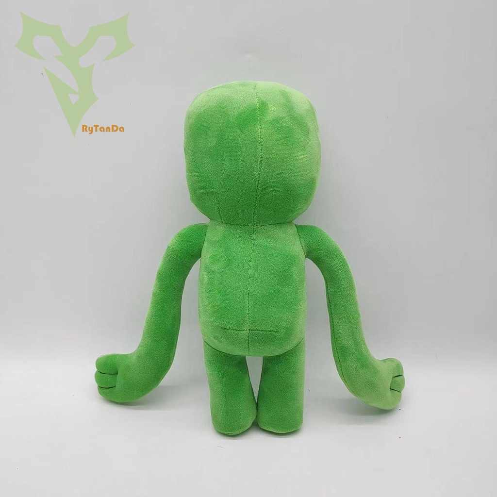 Vận chuyển nhanh! Búp Bê Đồ Chơi Nhồi Bông Hình Quái Vật Cầm Tay Dài Màu Xanh Lá Cây Cầu Vồng Mới Làm Quà Tặ