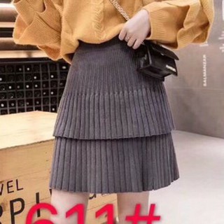 Chân váy len 2 tầng siêu xinh