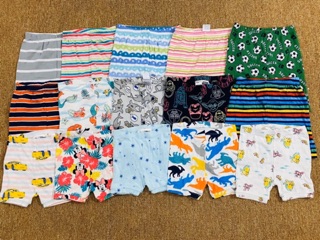 Set 2 quần legging đùi gap, geo,... cho bé