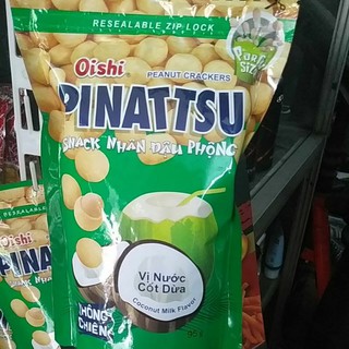 Combo 2 gói Snack Nhân đậu phộng Pinattsu 85g