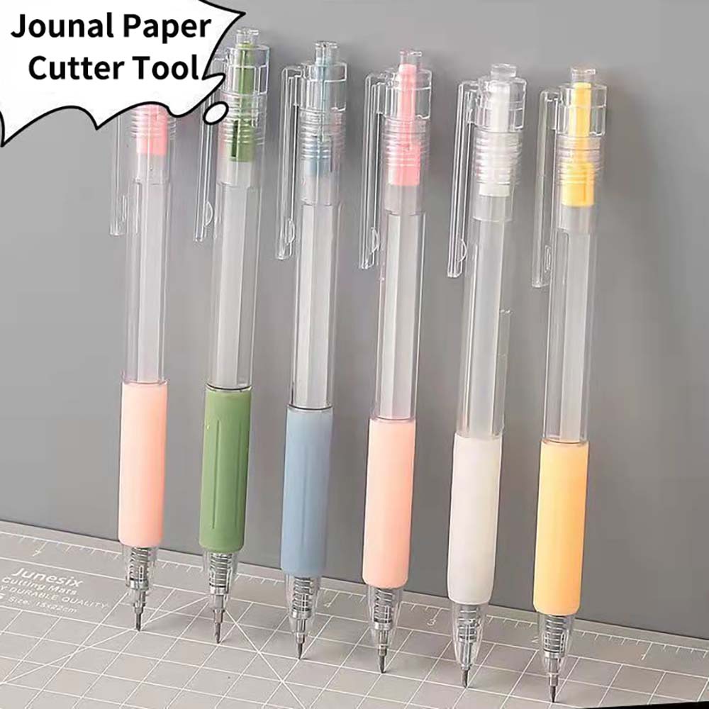 Dụng Cụ Cắt Giấy Washi Dạng Nhấn Tiện Dụng Cho Trường Học