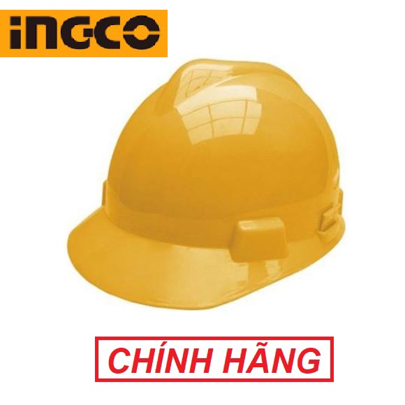 ĐỒ NGHỀ INGCO Nón bảo hộ (vàng) HSH06 (Cam kết Chính Hãng 100%)