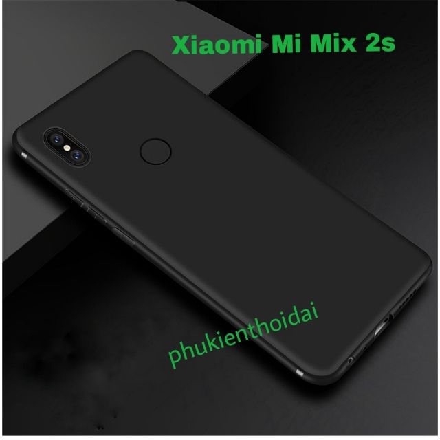 Xiaomi Mi Mix 2s ốp dẻo siêu mỏng bảo vệ camera