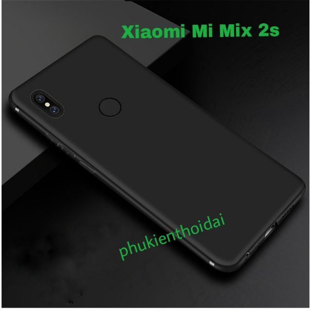 Xiaomi Mi Mix 2s ốp dẻo siêu mỏng bảo vệ camera ôm khít máy