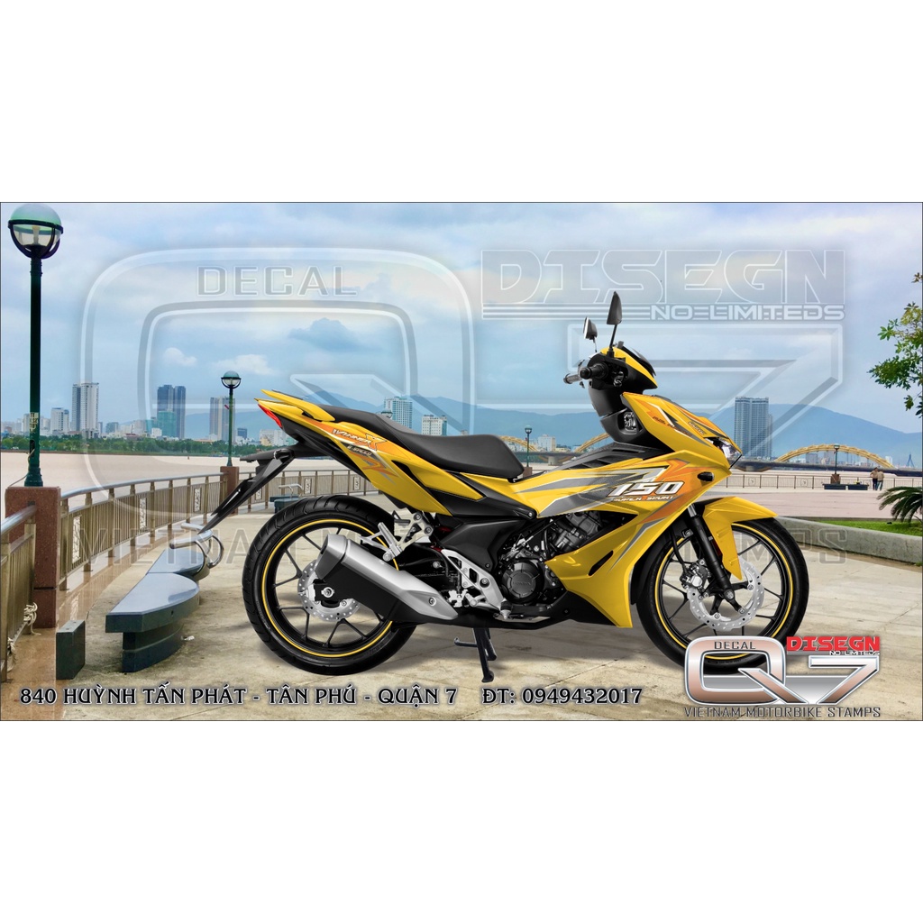 TEM RỜI WINNER X VÀNG ĐEN