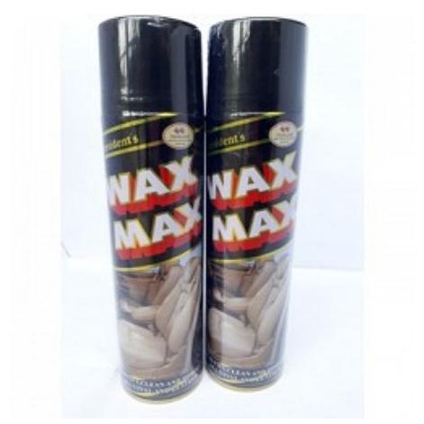 Xịt bóng Wax Max 500ml làm mới nội thất đồ da, gỗ, cao su, nhựa ô tô nhà cửa