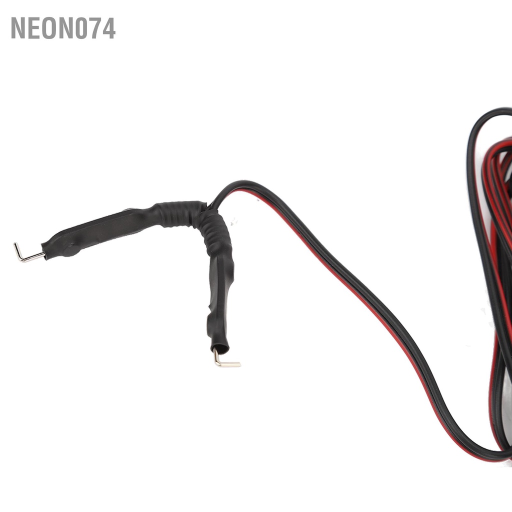Neon074 Dây Kẹp Hình Xăm 5.6ft Máy Silicone Chuyên Nghiệp Phụ Kiện cho Nguồn Điện