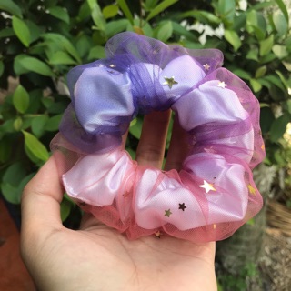 - Dây buộc tóc SCRUNCHIES GALAXY 2 lớp
