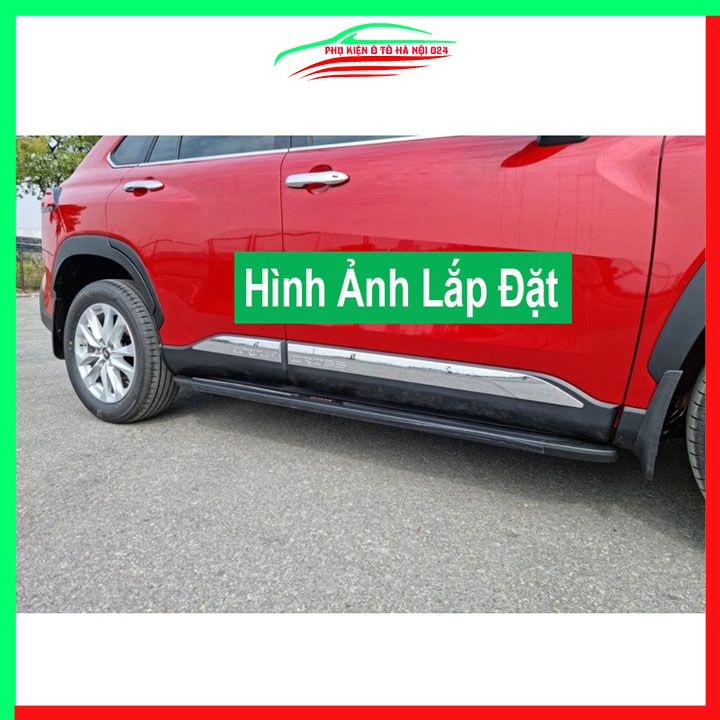 Ốp nẹp sườn Cross 2020-2022 Bản To mạ crom trang trí bảo vệ xe