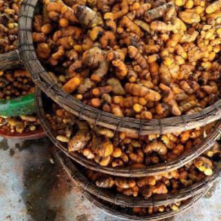 tinh bột nghệ Bảo An 1kg (1kg đc 2 hộp như hình)