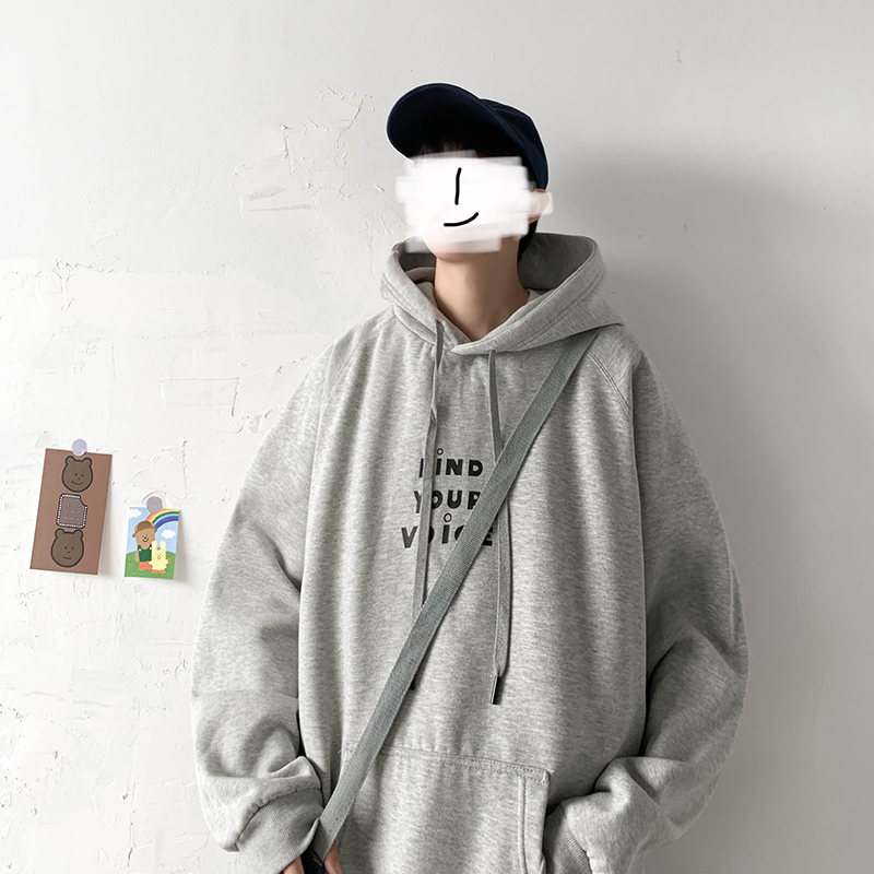 Áo Hoodie Tay Dài Phong Cách Hip Hop Đường Phố Nhật Bản Cho Nam Với 3 Màu (M-5XL)