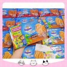 Bánh Gấu Bông Lan BARNY Của Nga - Bánh Gấu Nga Chính Hãng Cho bé 6 Tháng+