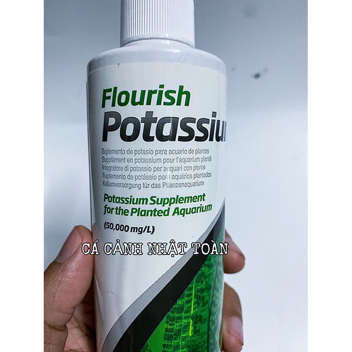 PHÂN NƯỚC BỔ SUNG KALI FLOURISH POTASSIUM SEACHEM 100ML CHO HỒ THỦY SINH