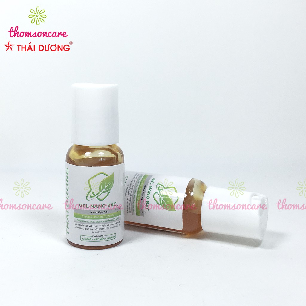 Nước rửa tay khô mini Thái Dương lọ nhỏ 20ml bỏ túi, sát khuẩn y tế nhanh, tiện dụng