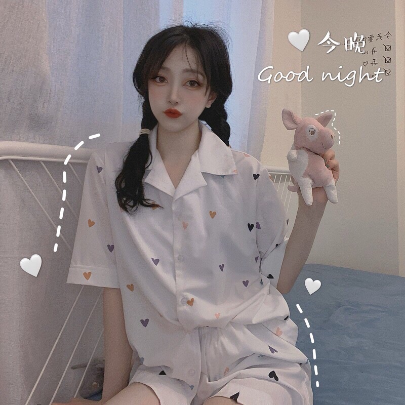 Bộ Ngủ Pijama Vải Gòn Sữa Cánh Dơi Quảng Châu ❤️