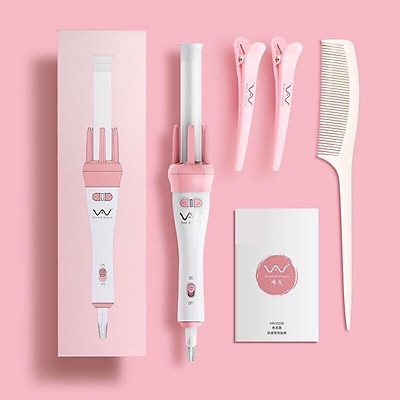 Máy Uốn Tóc Xoăn Xoay Tự Động 360 Chính Hãng Tạo Kiểu Uốn Tóc Gợn Sóng VIVID VOGUE