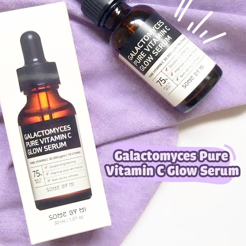 Tinh Chất Dưỡng Trắng, Mờ Thâm Galactomyces Pure Vitamin C Glow Serum Some By Mi 30ml