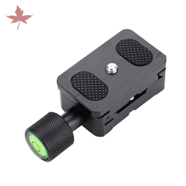 Đế tháo nhanh kẹp tấm phẳng 1/4 QR chuyên dụng cho đầu bi Camera Tripod