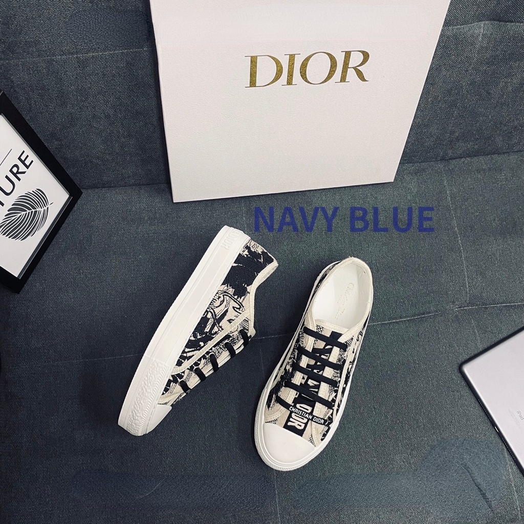 Giày Thể Thao Vải Cotton Thêu Họa Tiết Nghệ Thuật Thời Trang 2022