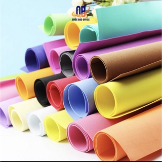 Xốp bitis - mút xốp màu khổ 40*50cm đủ màu - dày 2 ly - 1 tờ