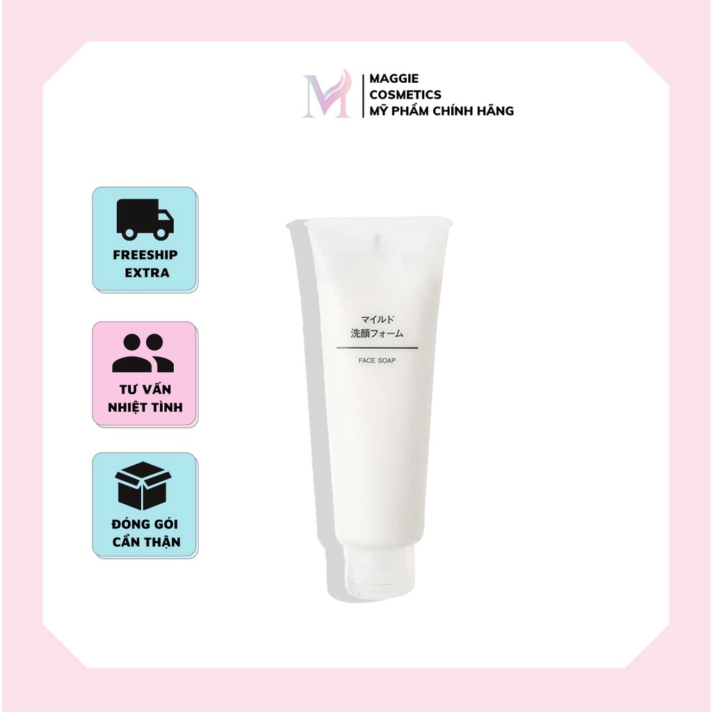 SỮA RỬA MẶT MUJI FACE SOAP