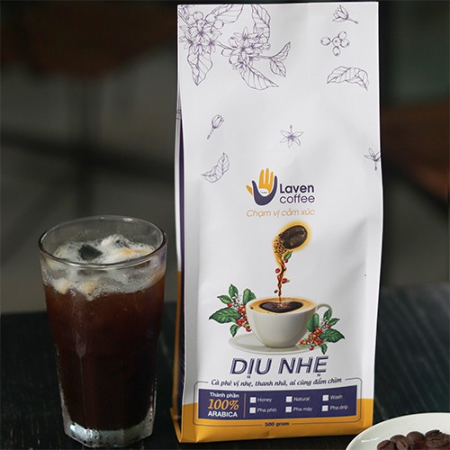[CÀ PHÊ THẬT]100% Cà phê Arabica Laven Coffee - DỊU NHẸ vị nhẹ, thanh nhã | BigBuy360 - bigbuy360.vn
