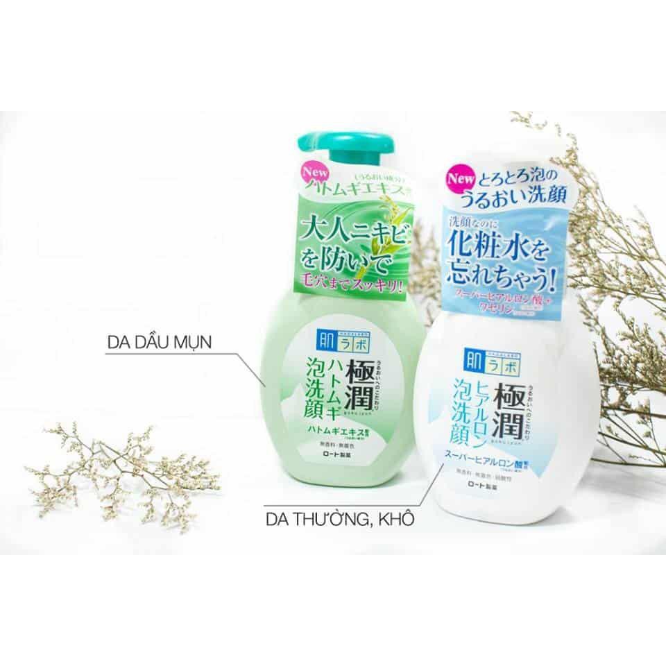 Sữa Rửa Mặt Tạo Bọt Hada Labo Gokujyun Hyaluronic Acid Bubble Face Wash | BigBuy360 - bigbuy360.vn