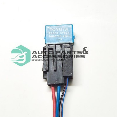 Relay DENSO 4 Chân 12VDC 20A (Hàng Bãi) + Kèm giắc điện