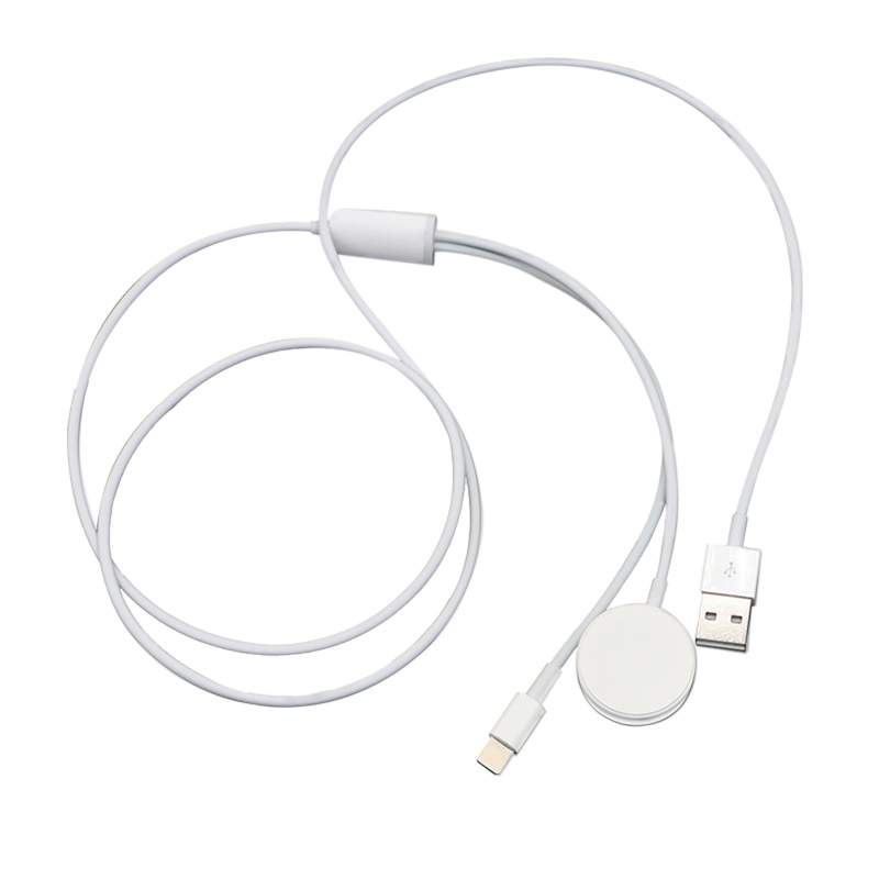 Cáp Sạc Không Dây 2 Trong 1 Cho Apple Watch Series 1 2 3 4 38MM 40MM 42MM 44MM iPhone XR Xs