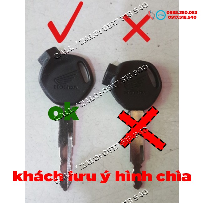 🏍 Bao Silicone bọc chìa khoá Honda Vision, PCX, SH, Air blade,Vario, Wave ( lưu ý chìa thường) 🏍