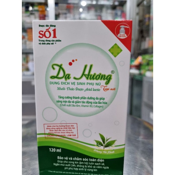 Dung Dịch Vệ Sinh Phụ Nữ Dạ Hương - Hương Trà Xanh