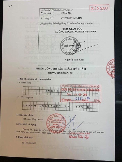 Serum Collagen Tái Tạo Da Amoliskin | BigBuy360 - bigbuy360.vn