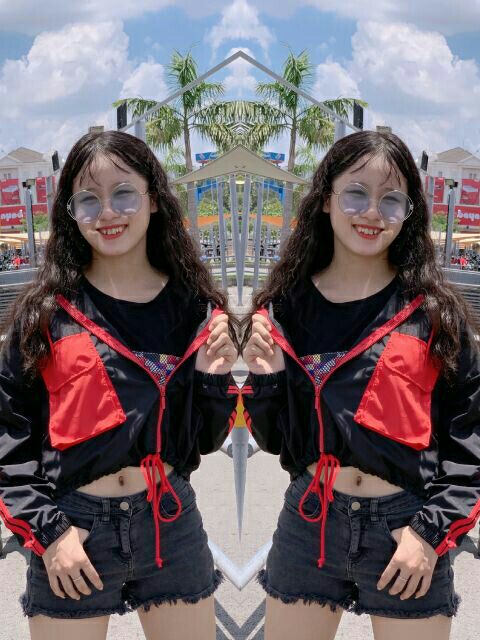 [Giá siêu rẻ] Áo khoác dù lửng tay dơi, túi hộp | BigBuy360 - bigbuy360.vn