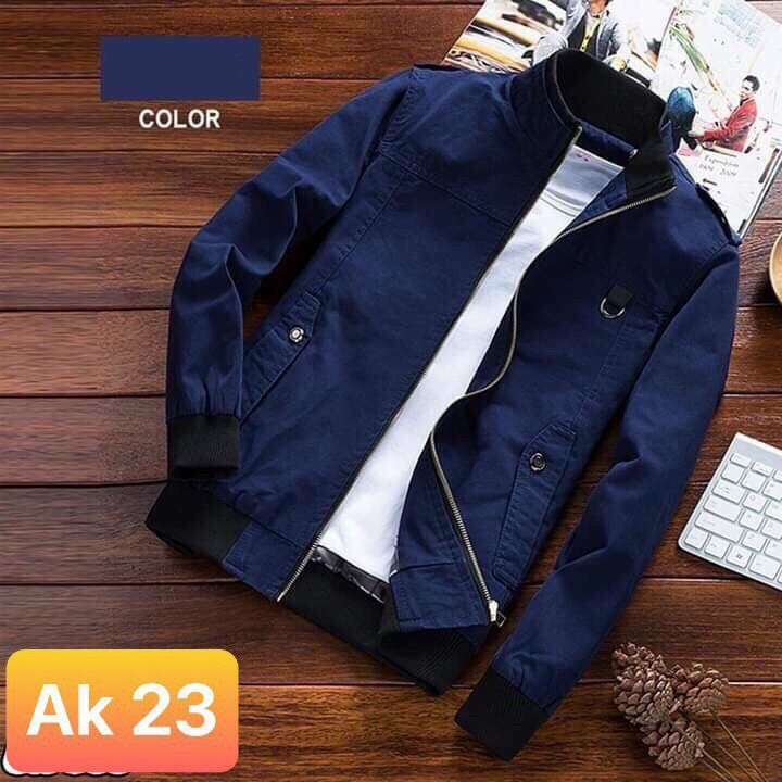 Áo Khoác Nam Kaki 🔵 𝐅𝐑𝐄𝐄 𝐒𝐇𝐈𝐏 🔵 Áo Khoác Nam Đẹp Cao Cấp Có Túi Trong Tiện Lợi HpFashion - Akkknhp03 | BigBuy360 - bigbuy360.vn